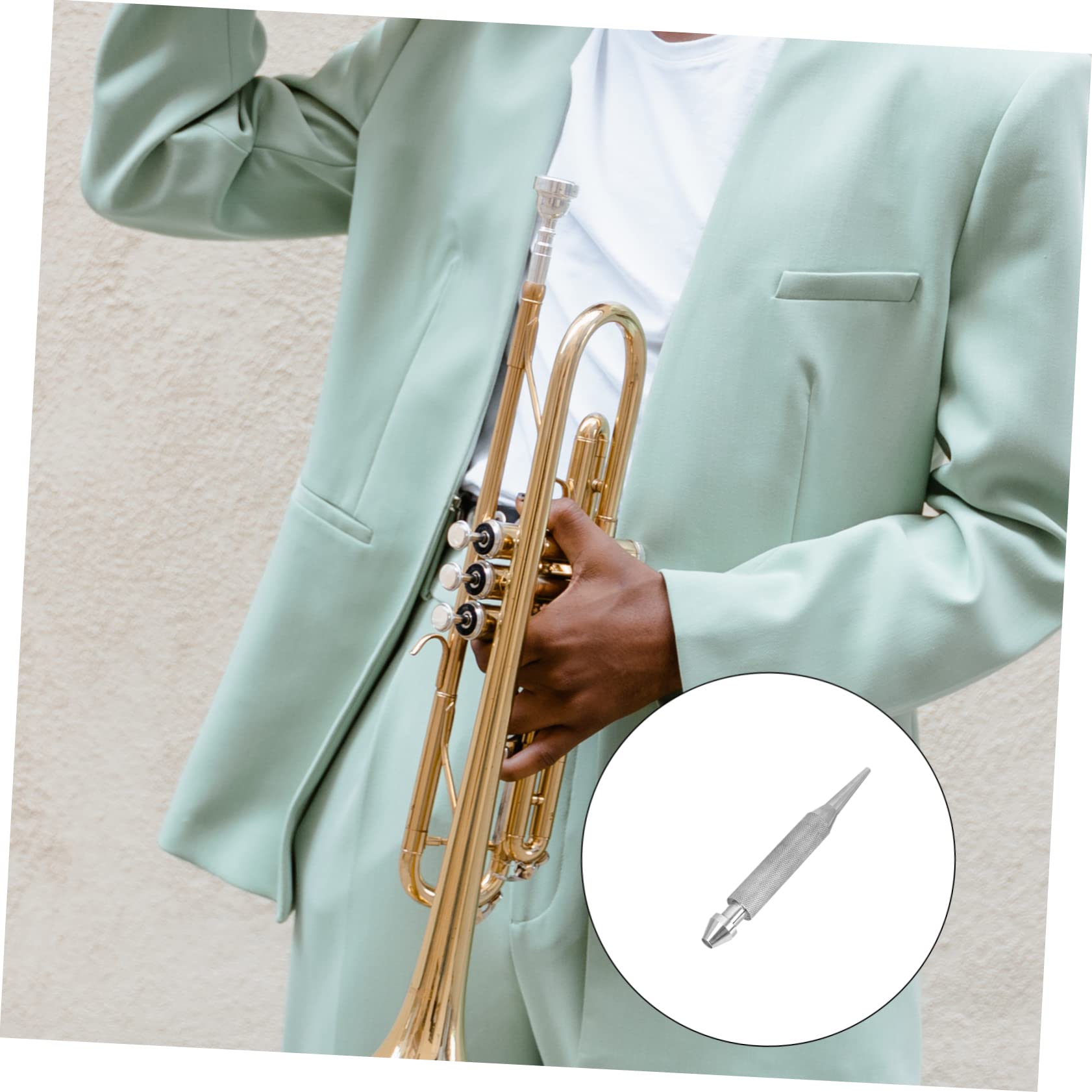 VICASKY Trumpet Tuning Tool - Durable Brass Instrument Repair Accessory for Trumpet Maintenance & Wind Instrument Adjustment | Perfect for Musicians, Band Practice & Professional Performances