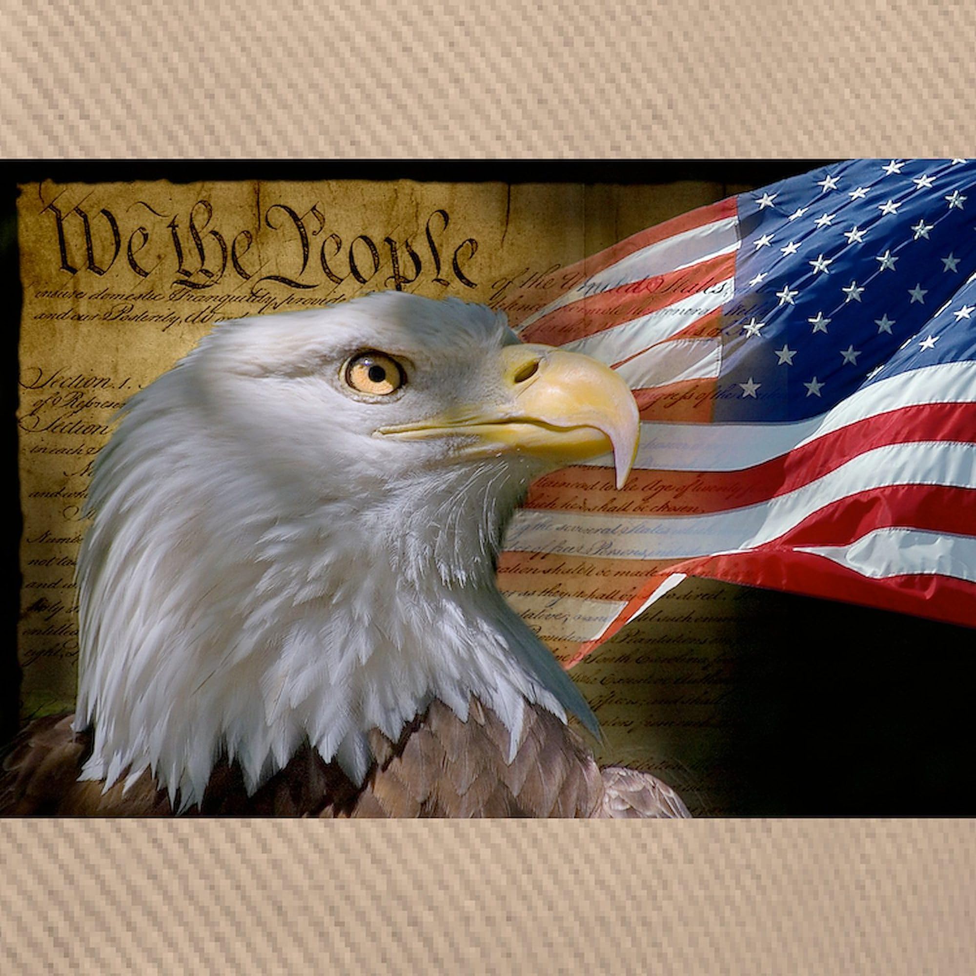 We The People Adjustable Baseball Cap for Patriotic Events & Outdoors
