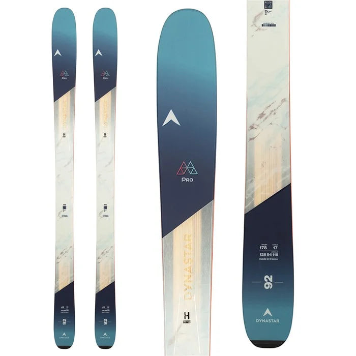 Dynastar Women's M Pro 92 Skis 2025 - All-Mountain Performance Skis for Women | Perfect for Powder, Groomers & Freeride | Best for Advanced Skiers