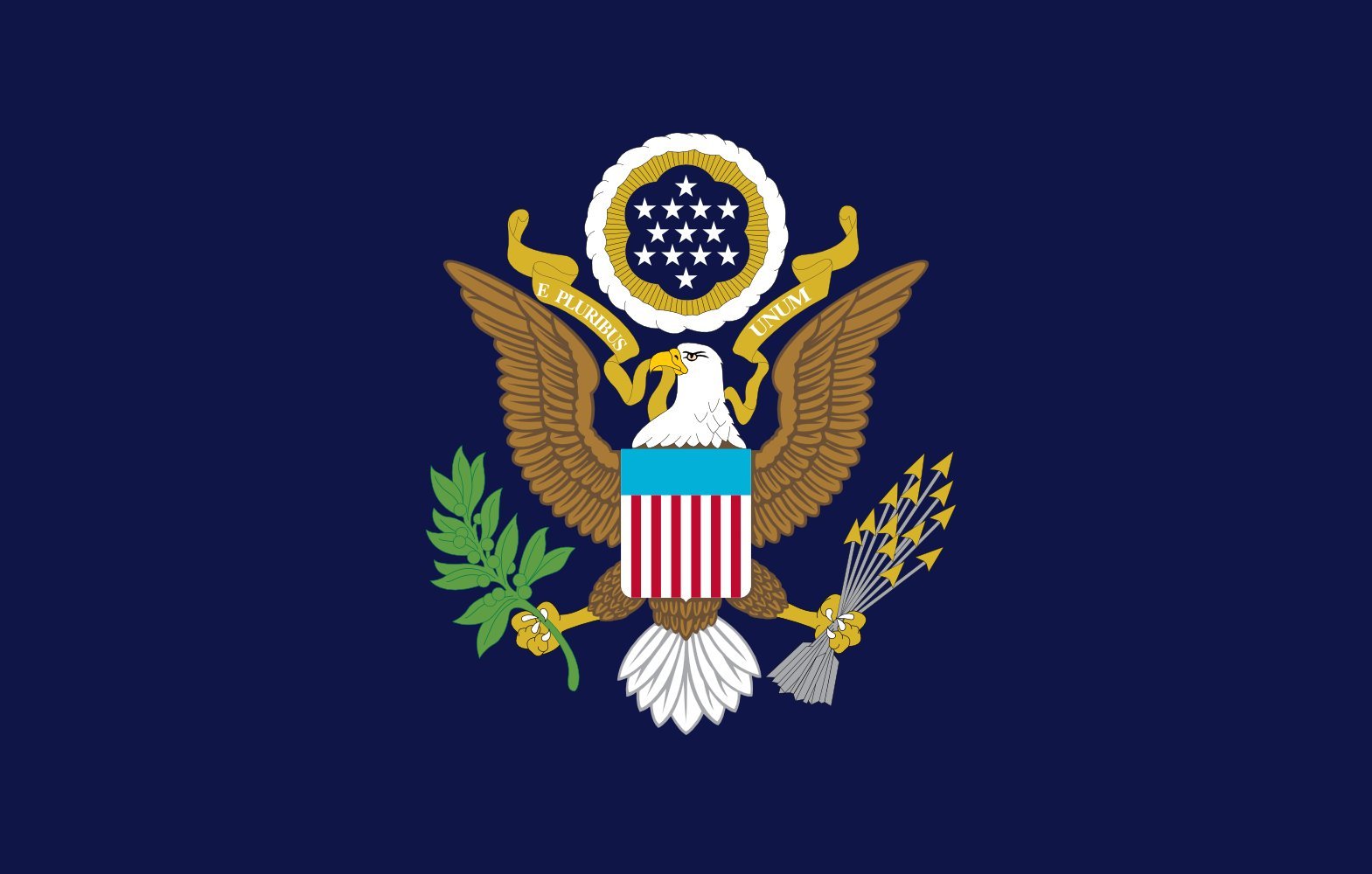 1899 US Presidential Navy Flag - Vintage Full-Color Design for Collectors & History Enthusiasts