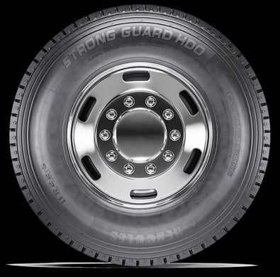 Hercules Strong Guard HDO 141L 10R22.50 Heavy Duty Truck Tires - All-Season Traction for Long Haul & Commercial Vehicles