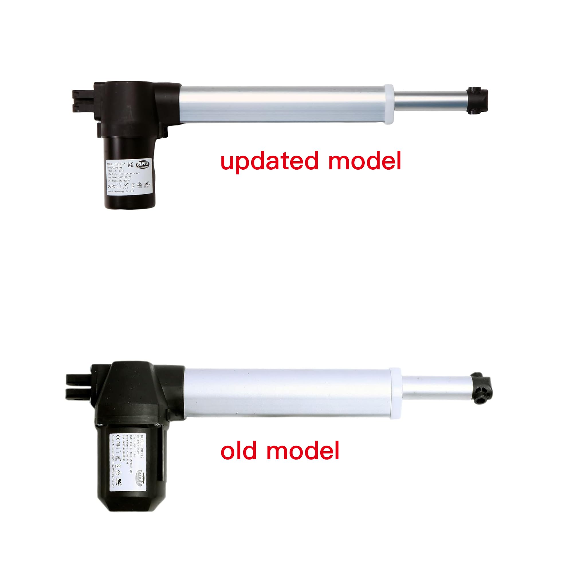 R8112 R811242375198 Power Recliner Actuator Replacement - Compatible with Fruhdi RMT Motor Model for Lift Chairs & Sofas - Durable Electric Motor Repair Part for Home Theater Seating, Elderly Mobility Chairs & Reclining Couches