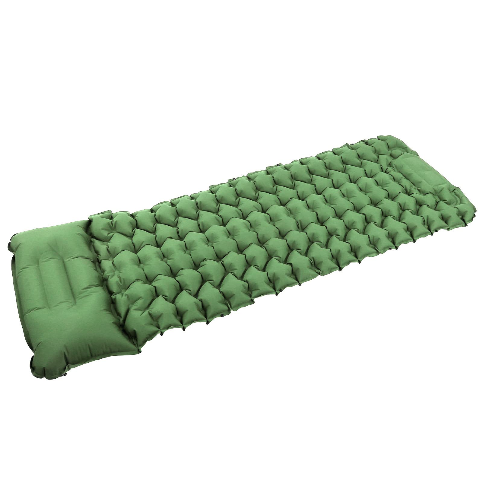 **Self-Inflating Camping Mat - Portable, Ergonomic & Foldable Sleeping Pad for Hiking, Backpacking & Road Trips - Waterproof & Abrasion-Resistant for Outdoor Adventures**