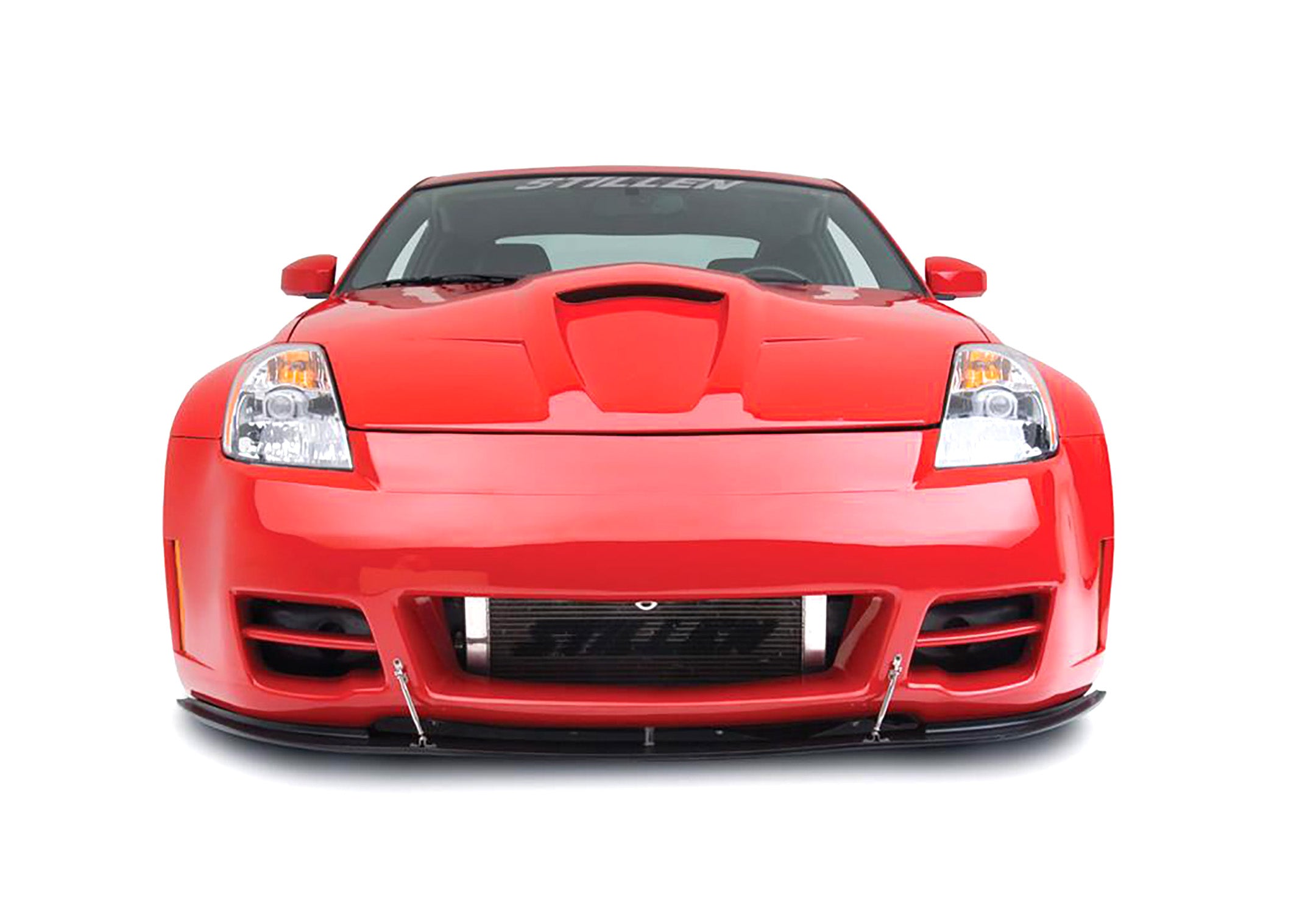 2003-2008 Nissan 350Z Z33 4-Piece Body Kit with Series 2 Skirts & Front Fascia (1035010KT2) - Upgrade Your Sports Car for Street Racing & Show Car Events