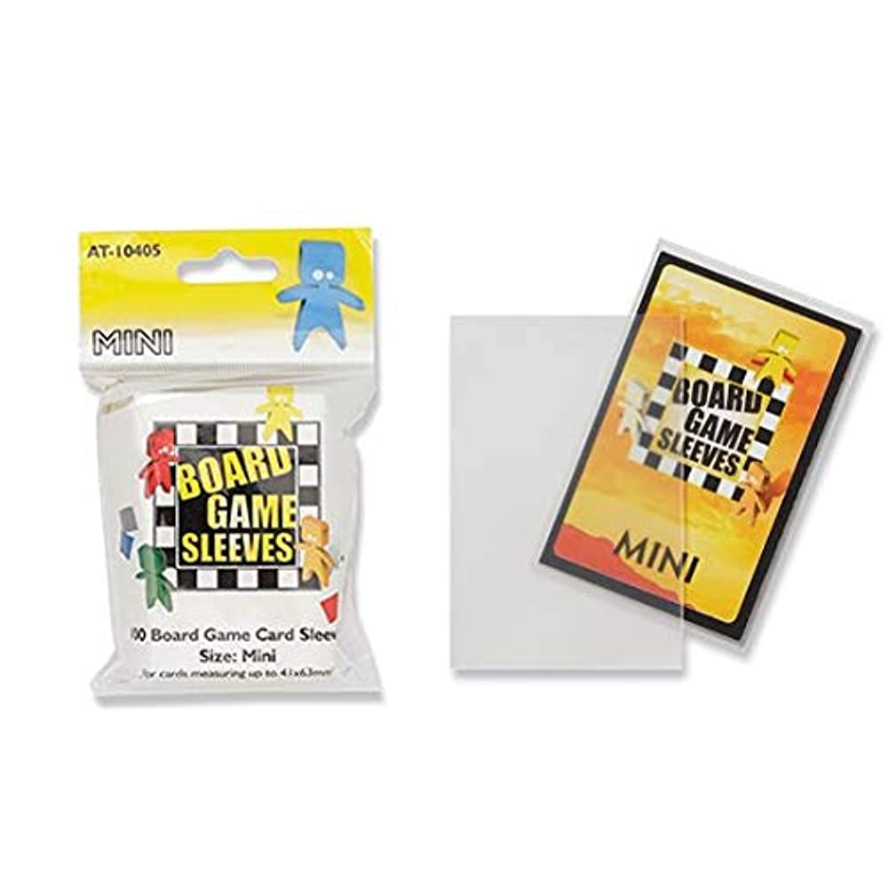 Arcane Tinmen Mini Card Sleeves 100ct - Premium Quality Board Game Card Protectors for Magic The Gathering, Pokemon & Yu-Gi-Oh! - Perfect for Collectible Card Games and Deck Protection