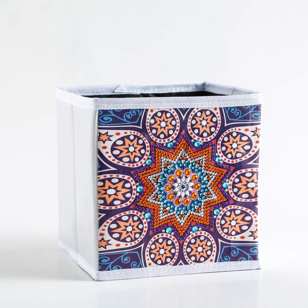 5D DIY Diamond Painting Kits Organizer - Foldable Storage Box for Art Crafts, Toys & Sundries - Perfect for Pantry, Closet & Bedroom Organization - Great for Home, Office & Craft Room Storage Solutions