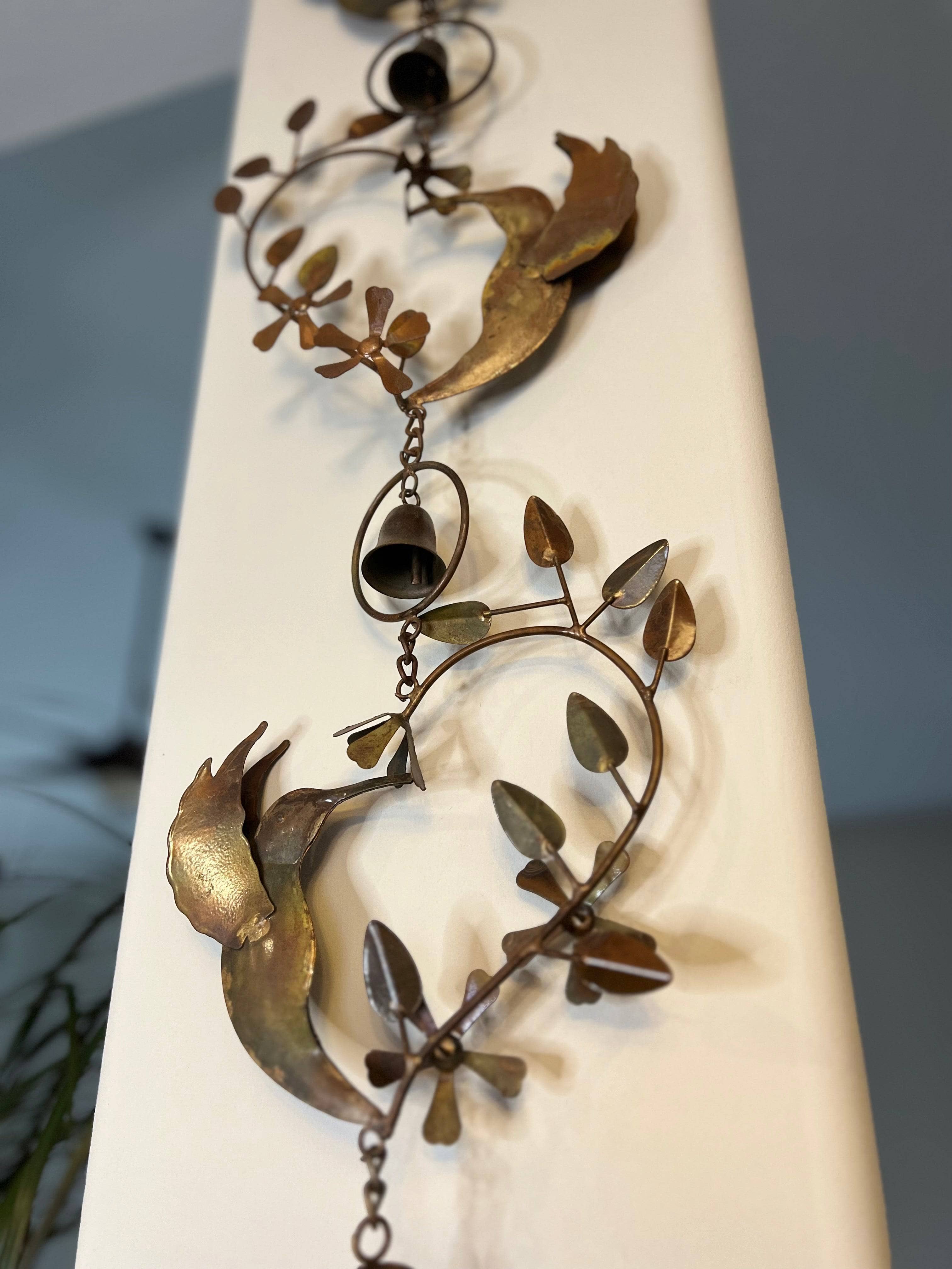 Handmade Hummingbird Heart Ornaments with Bells - Perfect for Christmas Tree Decorations, Home Decor & Gift Giving