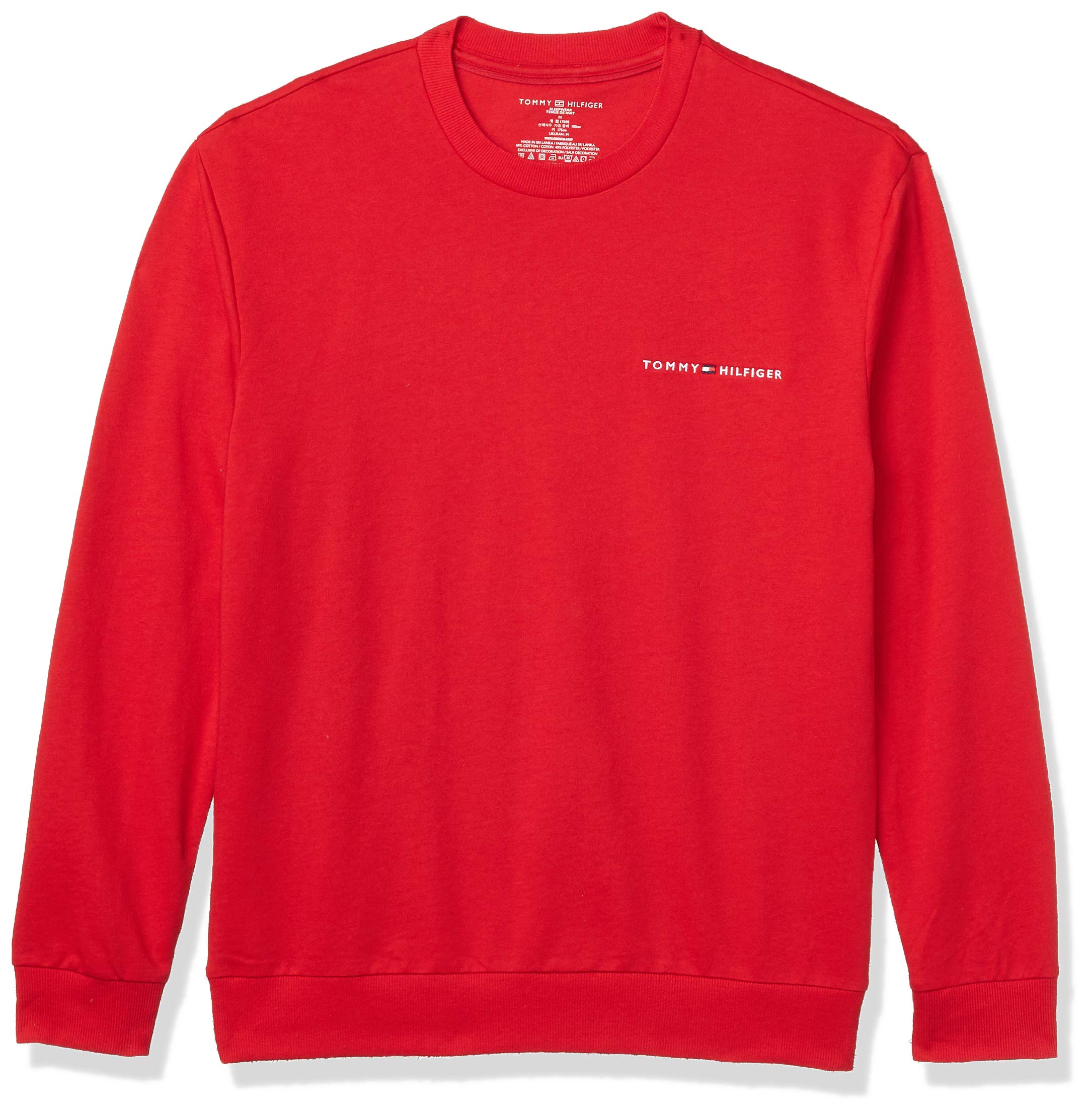 Tommy Hilfiger Men's Modern Essentials French Terry Sweatshirt | Casual Pullover Hoodie for Men | Perfect for Everyday Wear, Gym & Street Style