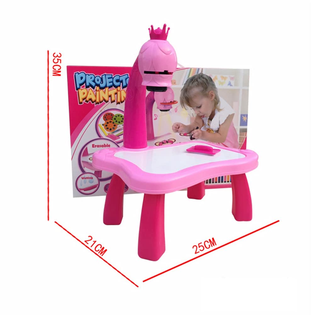 Ochine Kids Drawing Projector - Light Up Tracing Toy with Music & Smart Sketcher Desk for Children's Art Learning | Perfect for Home, Classroom & Creative Playtime