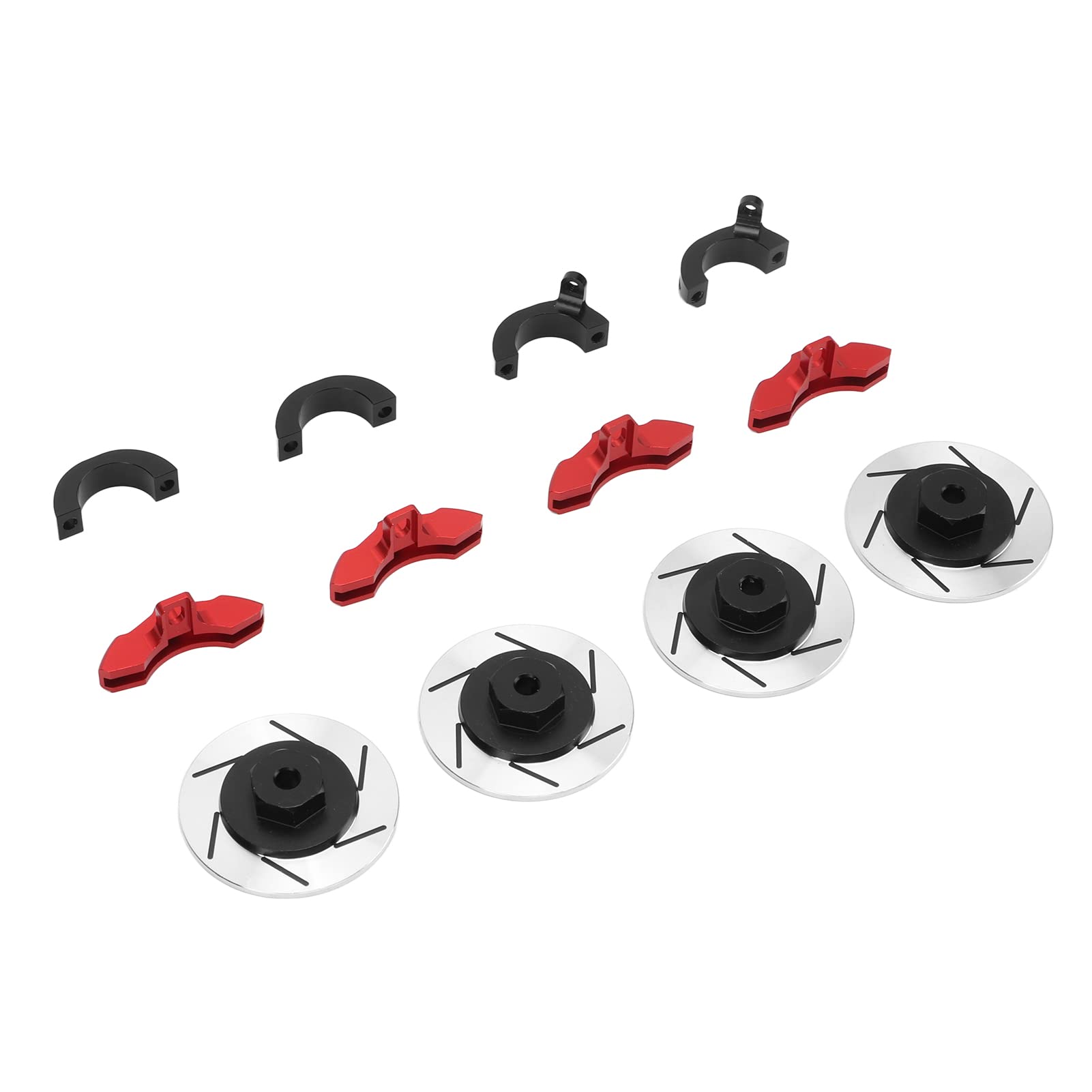 DOINGKING 12mm High Strength Disc Brake Caliper Assembly Set with Screws for 1/10 RC Cars - Perfect for Off-Road Racing and Drift Performance Upgrades