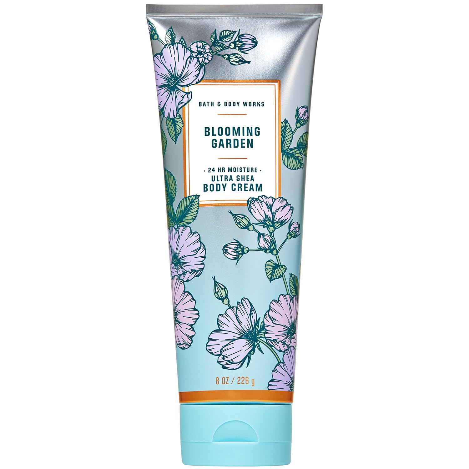 BLOOMING GARDEN Ultra Moisturizing Shea Butter Body Cream - 8oz for Dry Skin | Hydrating & Nourishing Hand & Body Lotion | Perfect for Winter Care & Daily Moisturizing Routine