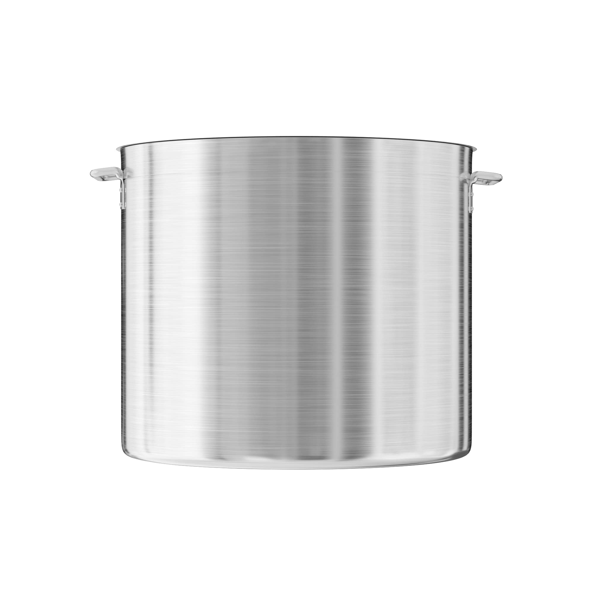 80 Qt. Heavy Duty Aluminum Stock Pot with Lid - Perfect for Large Batch Cooking, Canning, and Catering