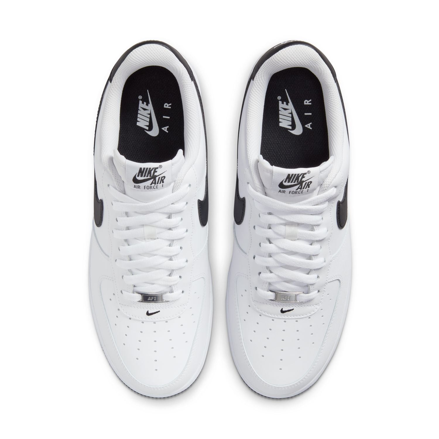Nike Air Force 1 '07 White Black Men's Sneakers - Classic Basketball Shoes for Casual Wear & Street Style Fashion