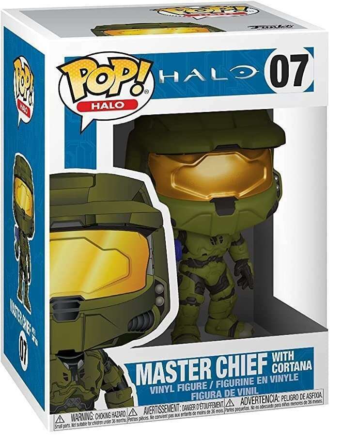 Halo Master Chief with Cortana Action Figure #07 - Collectible Gaming Merchandise for Fans & Display