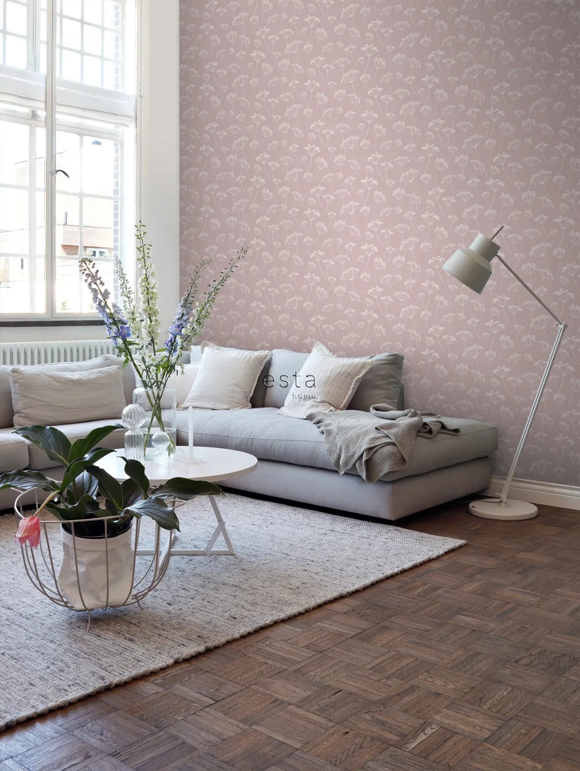 Scandi Cool Dandelion Tails - Nordic Style Home Decor for Living Room & Bedroom - Perfect for Boho Chic Interior Design