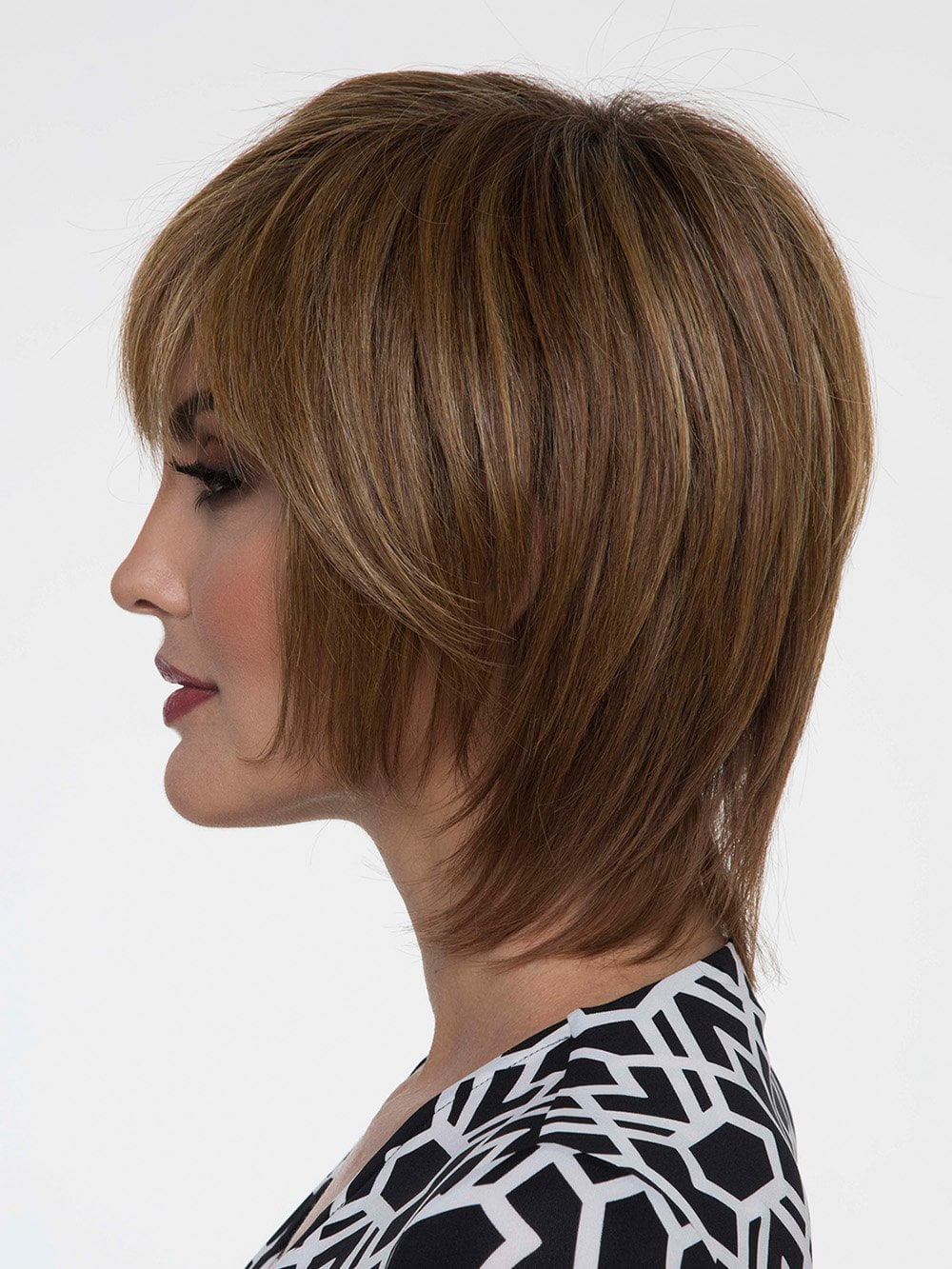 Dena Mono Top Wig - 100% Human Hair & Synthetic Blend | Natural Look & Comfort | Perfect for Daily Wear, Cosplay & Special Occasions