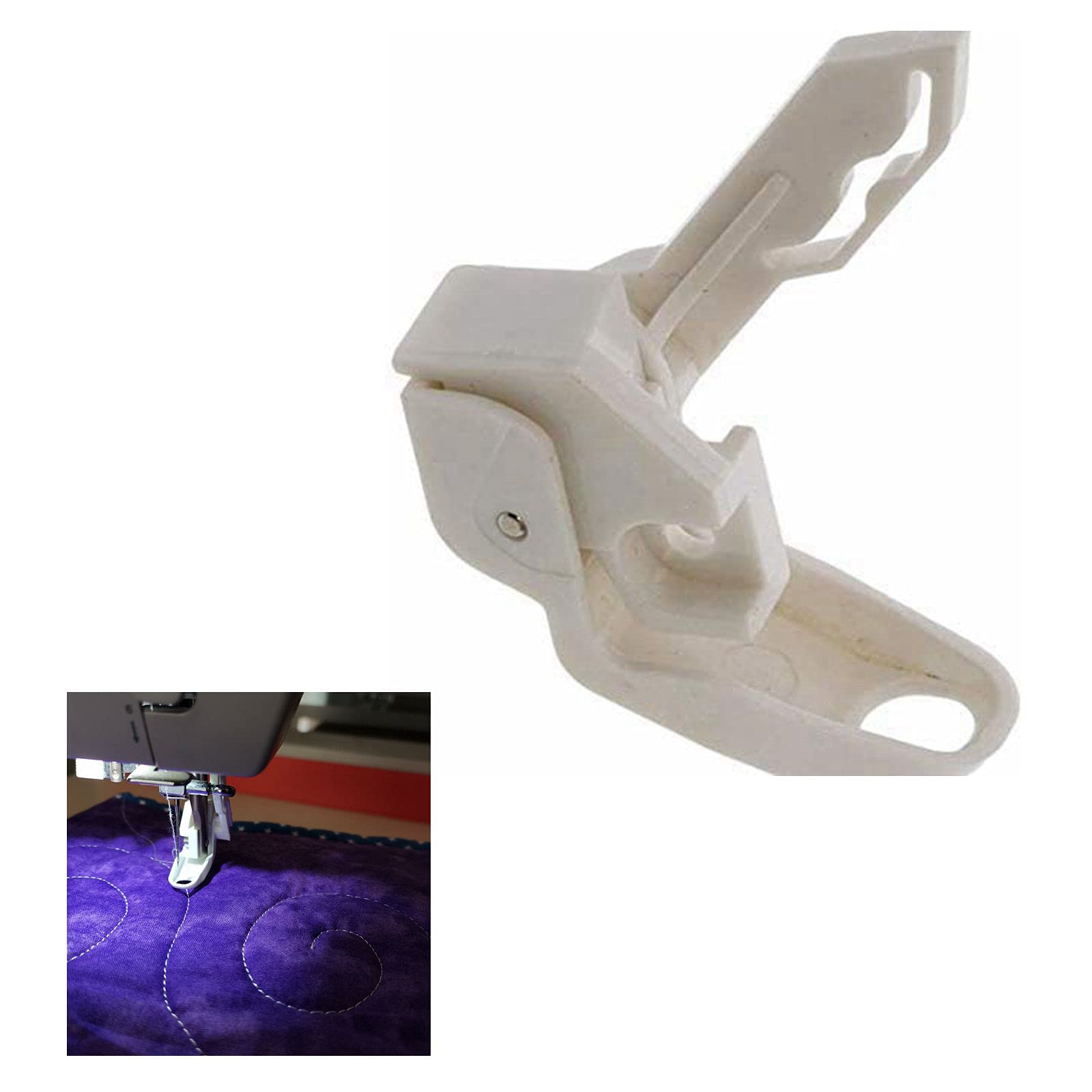 HONEYSEW Sensor Q Presser Foot for Singer 4423 Heavy Duty Sewing Machine - Perfect for Quilting, Denim & Thick Fabrics