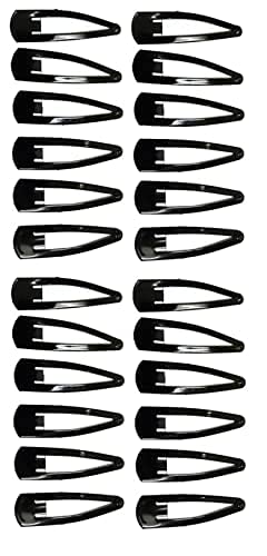 CHRONEX 24-Piece Metal Hairpins & Tic Tac Hair Clips Set - Elegant Hair Styling Accessories for Women & Girls - Perfect for School, Work, Parties & Everyday Use