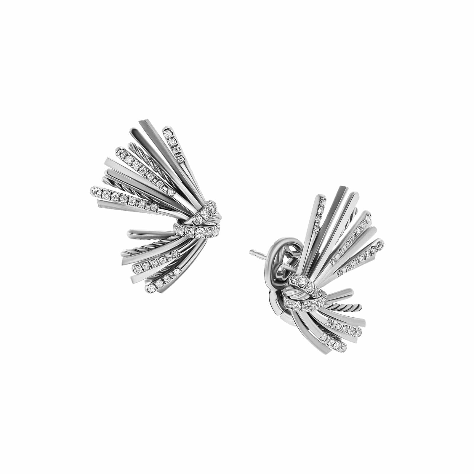 Angelika Flair Diamond Stud Earrings for Women - Elegant Cubic Zirconia Jewelry for Parties, Weddings & Special Occasions