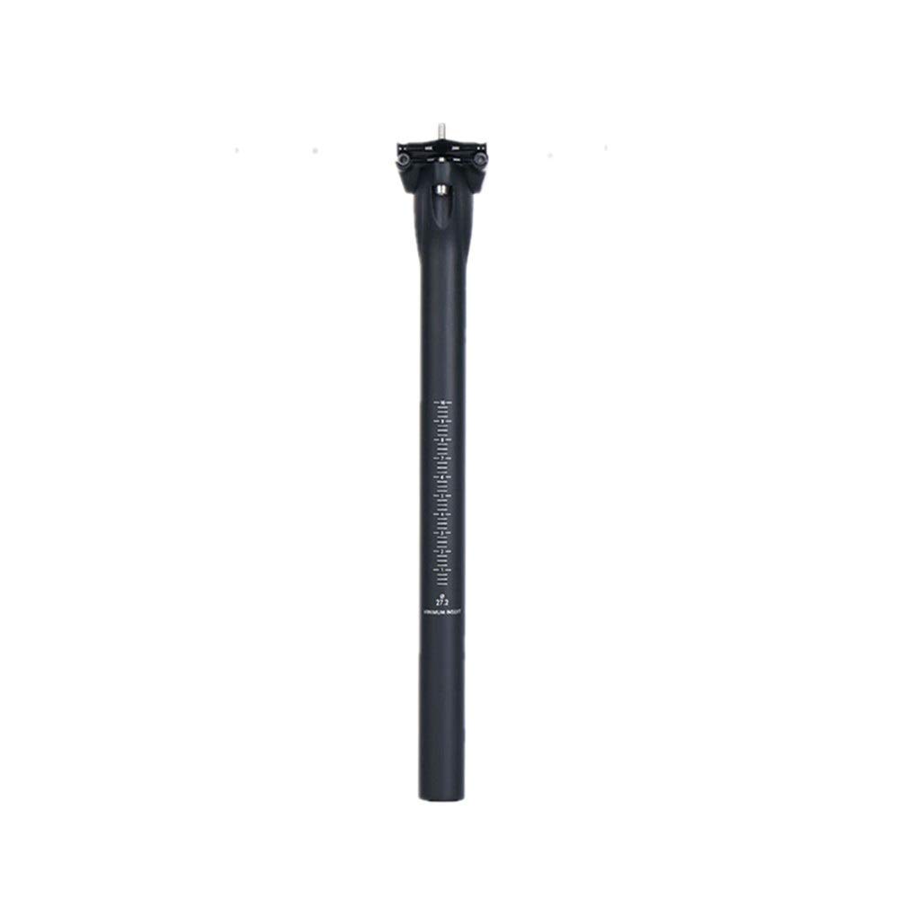 Lightweight Carbon Fiber Bike Seatpost - 27.2/30.8/31.6mm Aero Road & Mountain Bicycle Seat Post - High Strength Black Cycling Seat Rod for Performance Riding & Racing