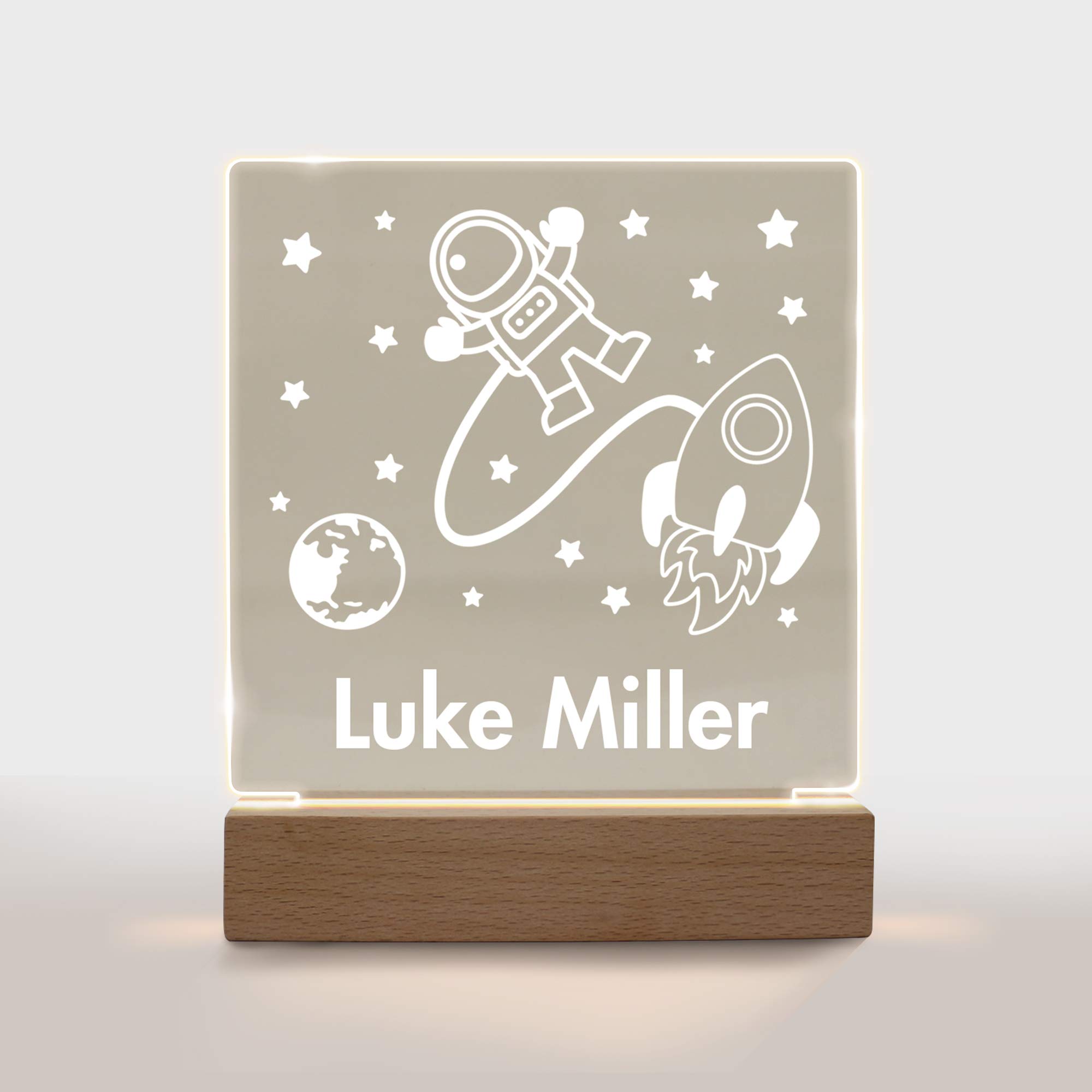 Personalized Night Light for Kids - Custom Name Nursery Lamp, Baby Room Decor & Bedtime Gift for Boys & Girls | Perfect for Bedrooms, Nurseries & Kids' Spaces