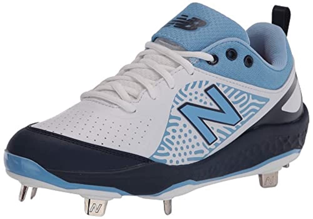 New Balance Women's Fresh Foam Velo V2 Metal Softball Cleats - Lightweight Running Shoes for Women with Cushioning Technology - Perfect for Softball Games, Training & Outdoor Sports