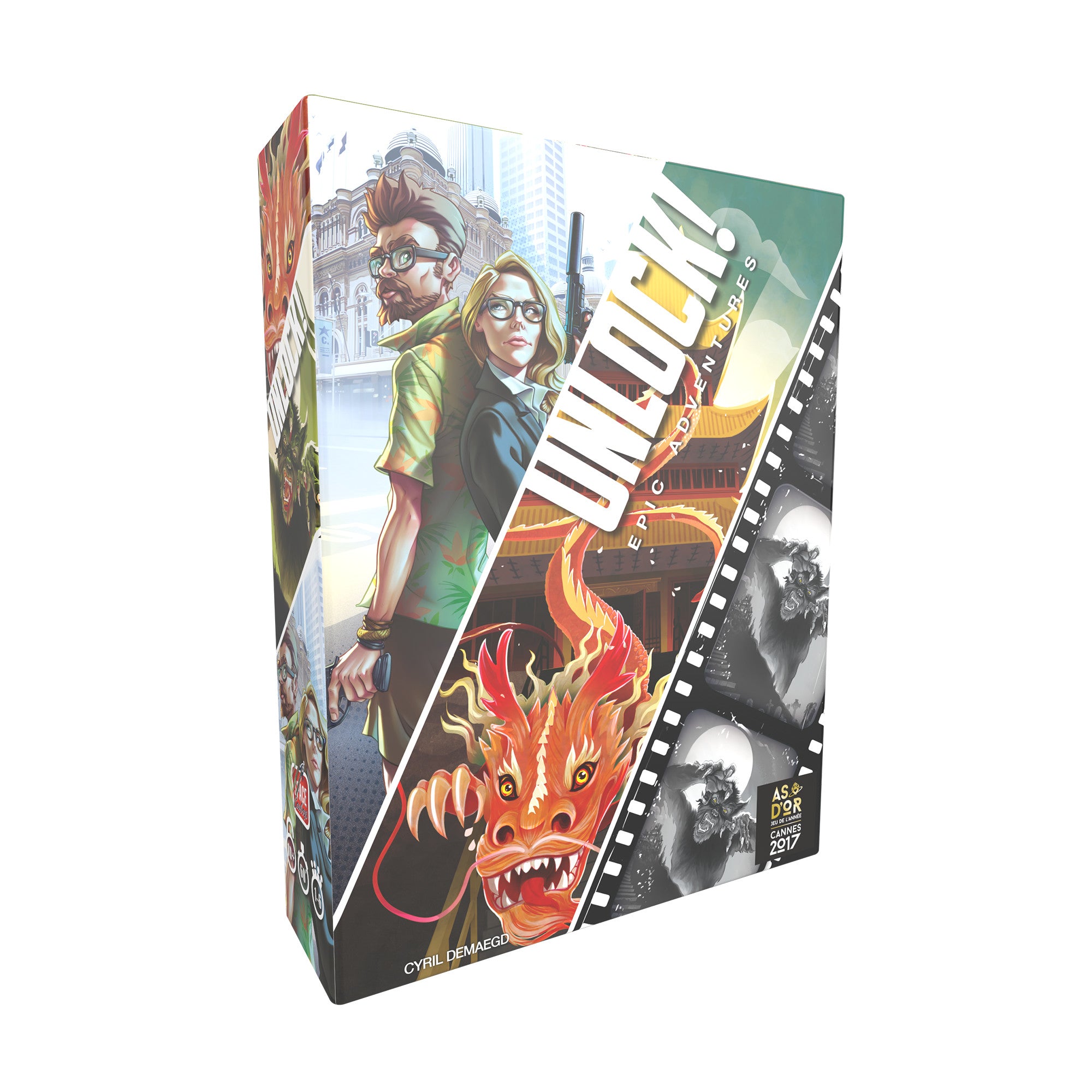 UNLOCK! Epic Adventures - Escape Room Board Game for Family & Friends - Perfect for Game Nights & Team Building Activities
