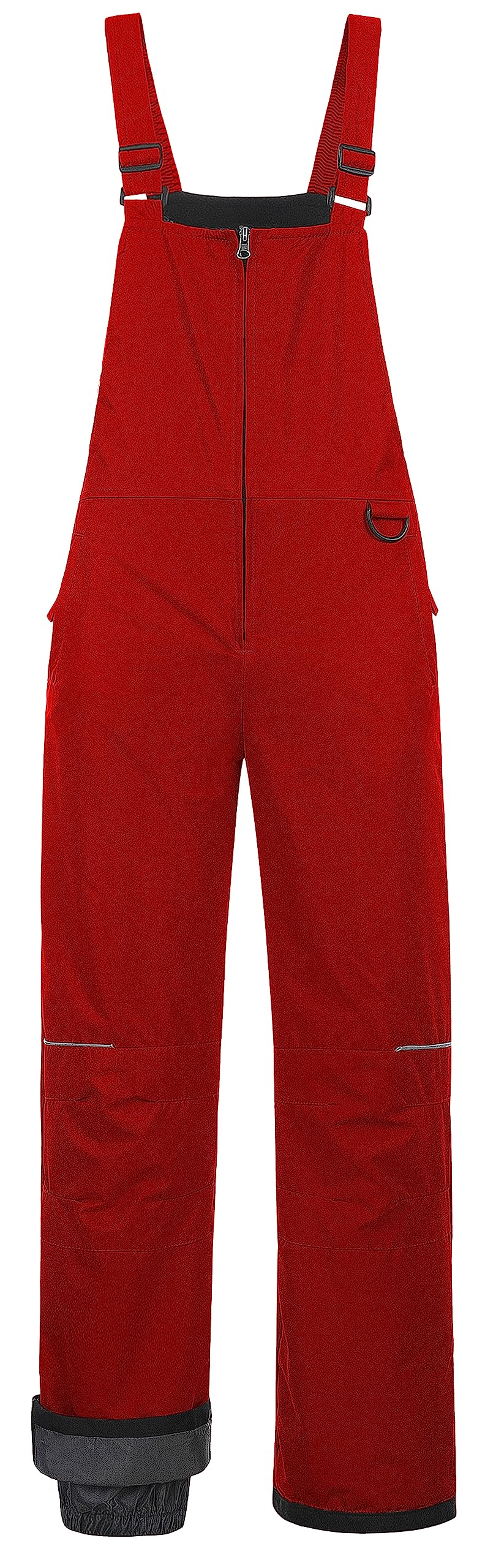 CREATMO Girls' Snow Bibs - Waterproof Insulated Ski Pants for Kids - Winter Snow Overalls for Girls 4-12 Years - Perfect for Skiing, Snowboarding & Outdoor Winter Play