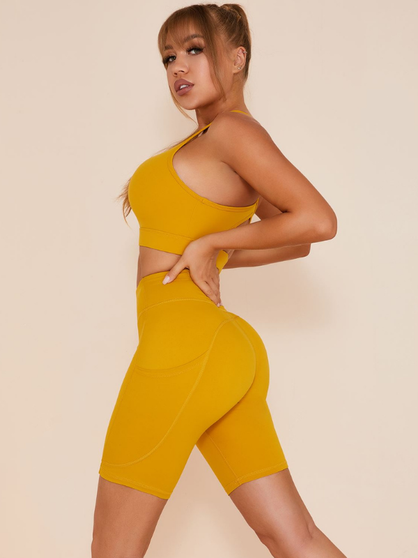 ZASUWA Women's Solid Color Stretchy Tight Suit - Comfortable & Stylish for Yoga, Workout, and Everyday Wear