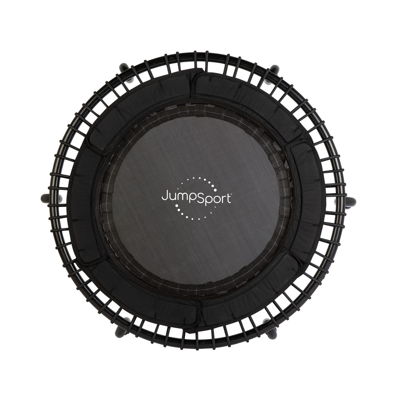 JUMPSPORT 220 Fitness Trampoline for Adults - 39 Inch Rebounder with Bungee Cords | Home Gym Equipment for Cardio Workout, Weight Loss & Indoor Exercise