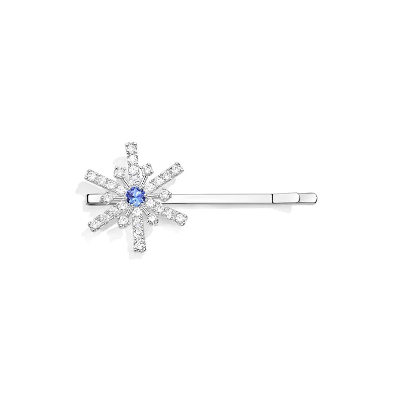 Elegant Crystal Bobby Pins for Women - Hair Clips with Sparkling Rhinestones - Perfect for Weddings, Prom, Parties & Everyday Styling