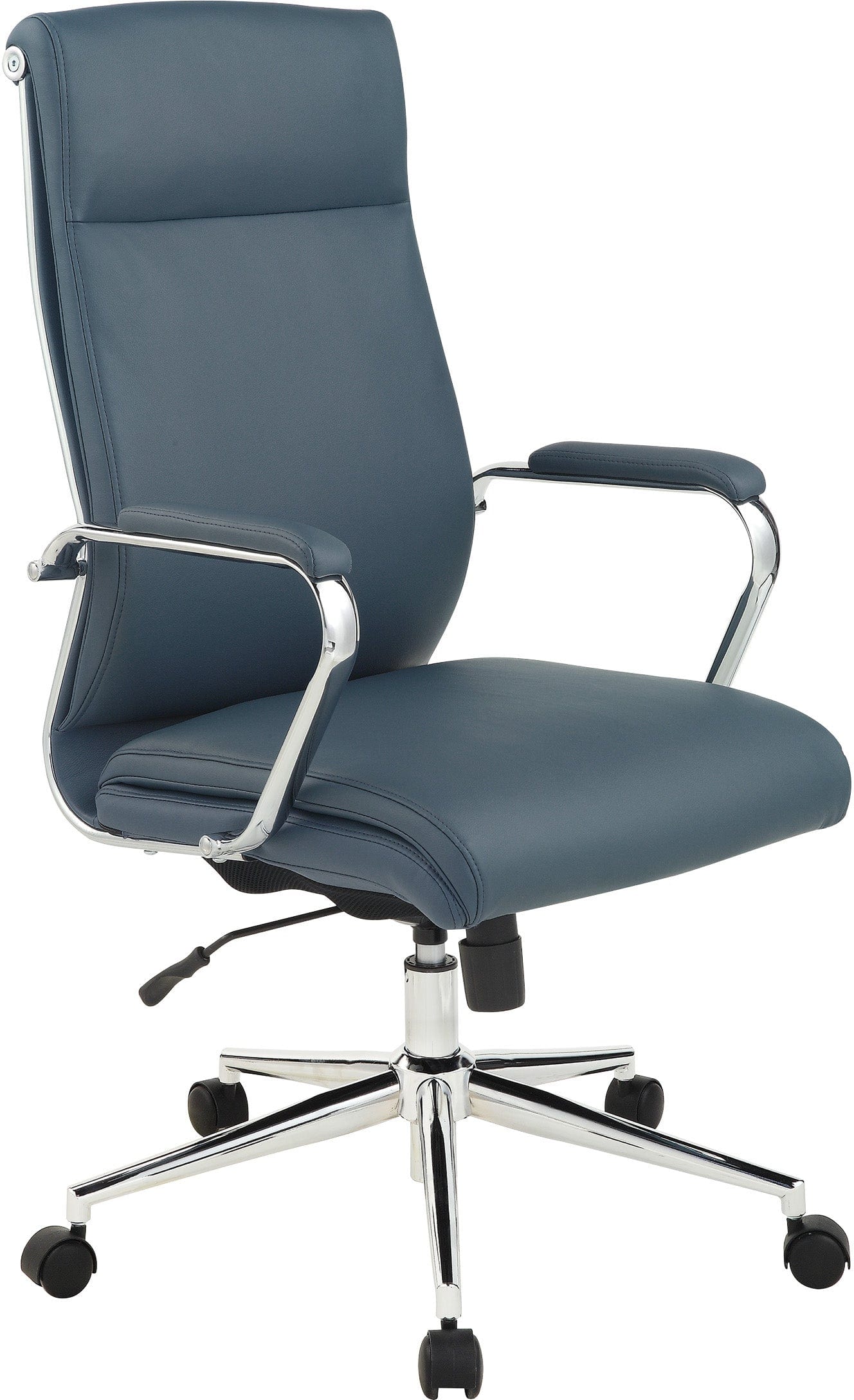 Office Star High Back Antimicrobial Vinyl Chair [920350C] - Ergonomic Office Chair for Home & Business Use, Comfortable Desk Chair for Long Hours Sitting
