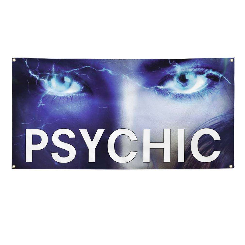 Custom Vinyl Banners - Multiple Sizes (48x96 Inches) for Outdoor Advertising, Psychic Readings & Yard Signs | Weatherproof, Industrial Strength with 8 Grommets | Perfect for Business Promotion, Events & Fantasy Decor