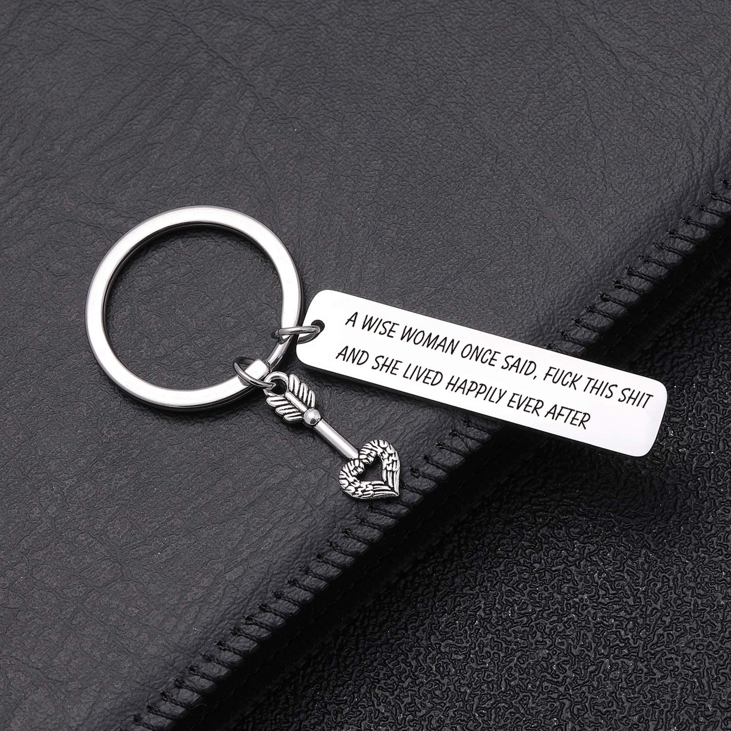 Inspirational Keychain for Women - Motivational Gift for Friends, Coworkers, Sister - Christmas & Birthday Jewelry - Perfect for Office, Graduation, Encouragement Gifts