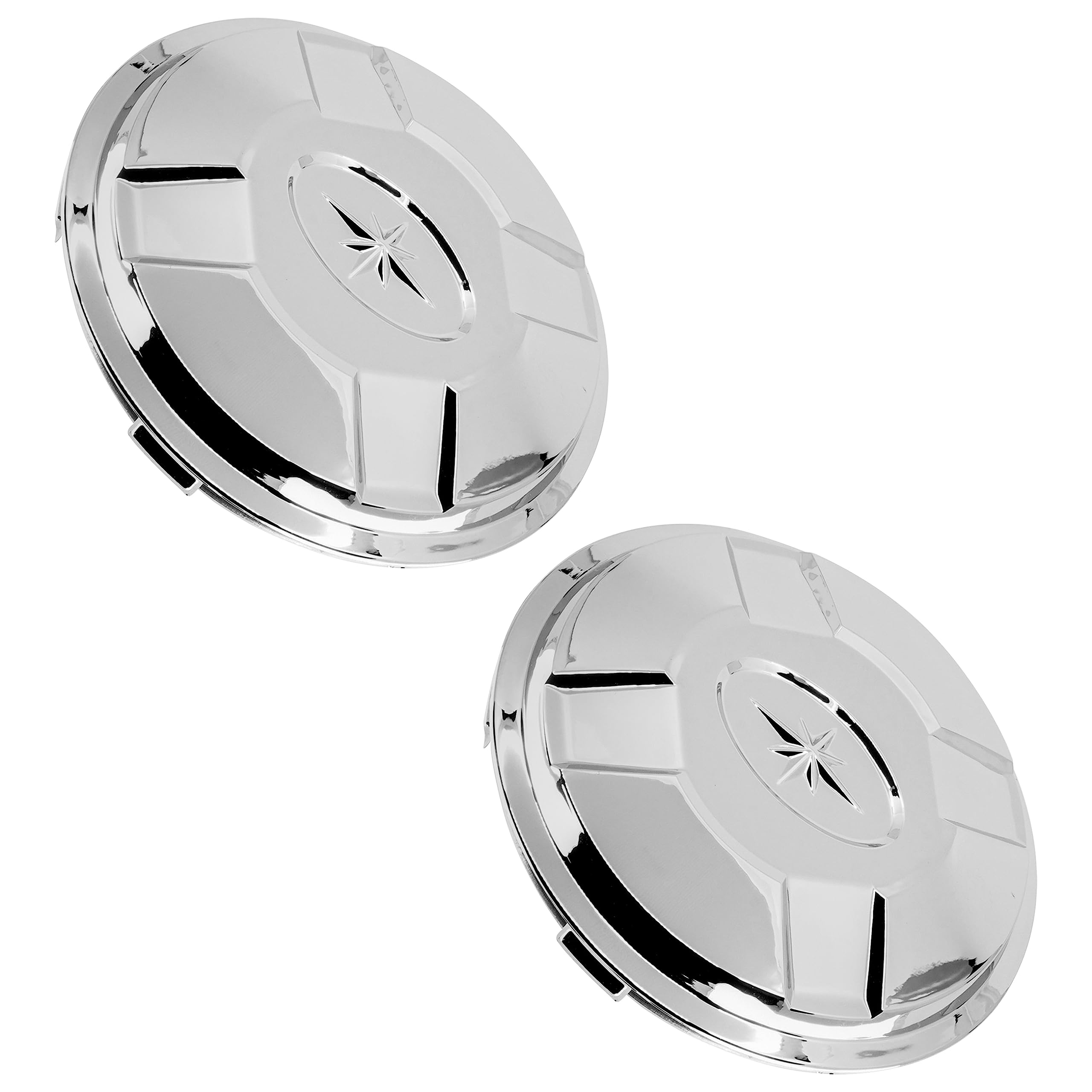 Caltric Front & Rear Wheel Hub Cover for Polaris Sportsman XP 850 EFI (2009-2014) - Durable Replacement Parts for Off-Road ATV Protection & Style