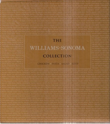 Williams-Sonoma Cookbook Collection: 4-Volume Boxed Set - Chicken, Pasta, Salad & Soup Recipes | Perfect for Home Chefs & Entertaining