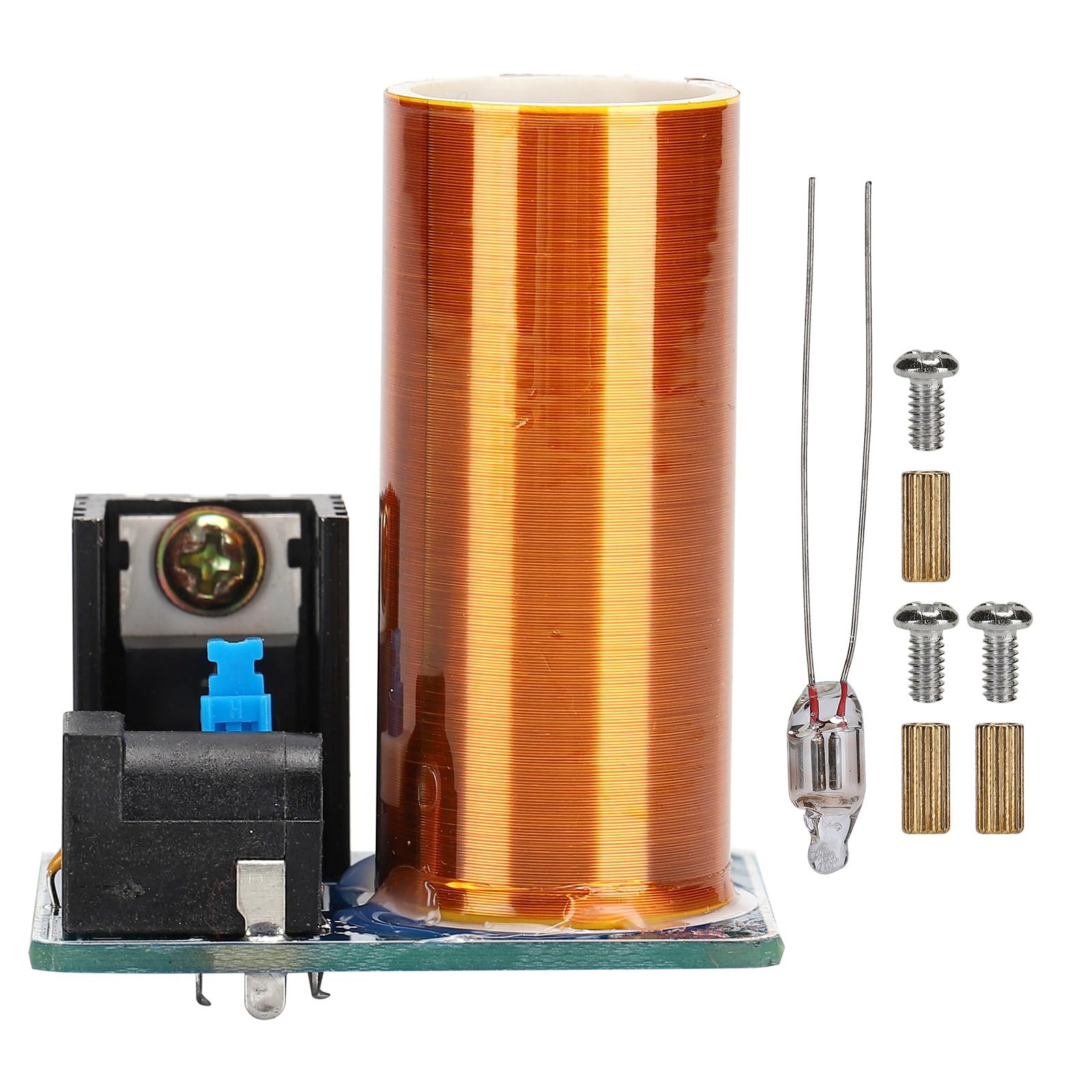 BD243 Mini Plasma Ball Spark Gap Arc Generator - Science Learning Kit, DIY Electronics Parts, Magic Props for Educational Experiments & Home Decor