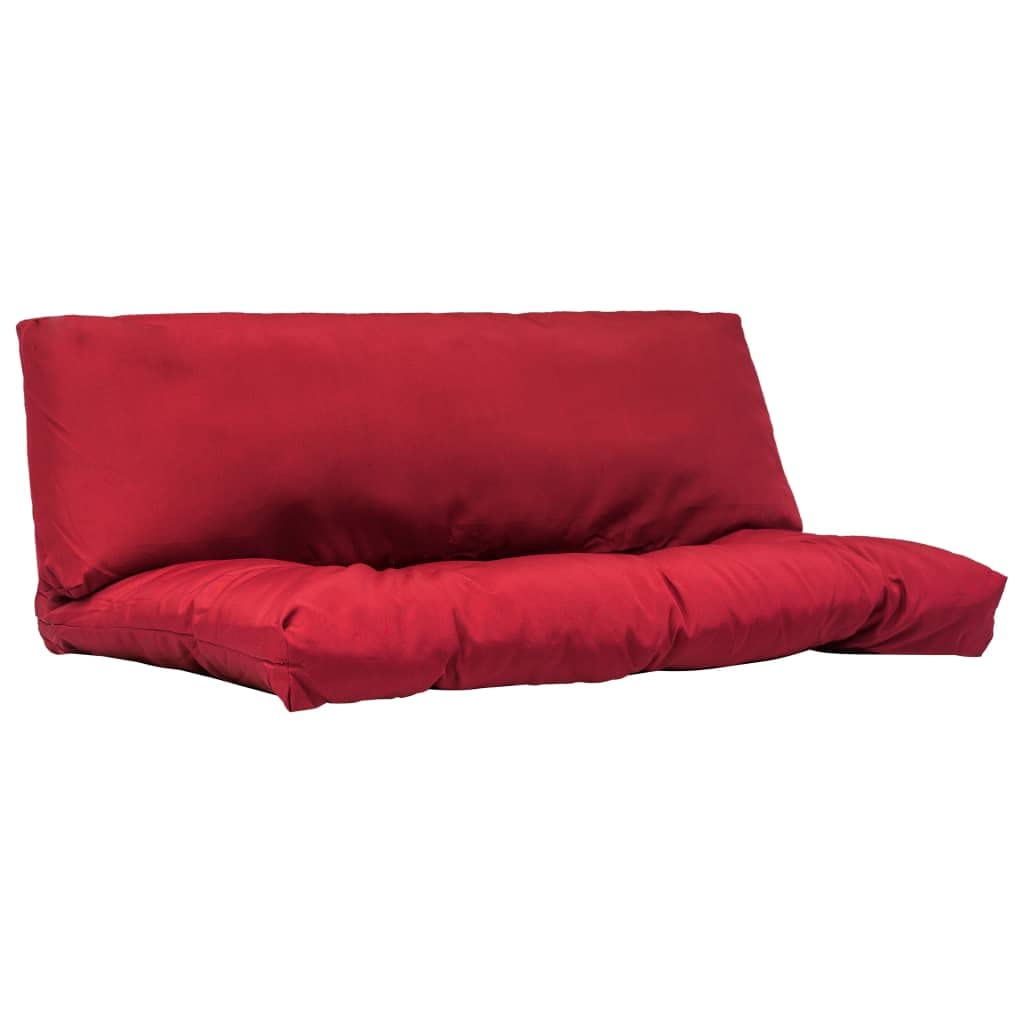 imasay Pallet Cushions - 2 Pack Red Polyester Seat Cushions for Office Chairs, Dining Chairs, and Home Furniture - Comfortable & Durable Chair Pads