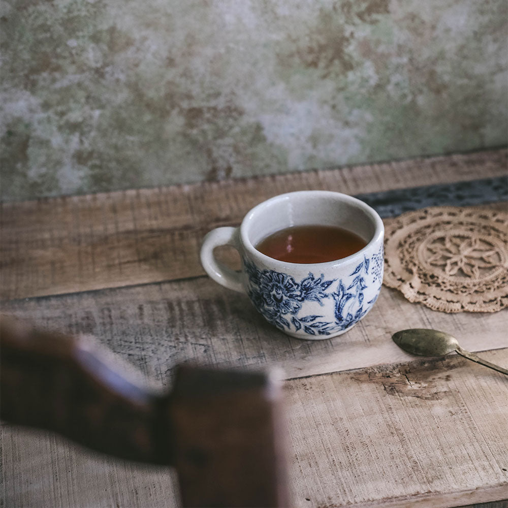 Hand-Painted Ceramic Artisan Coffee Mug - Unique Handcrafted Gift for Tea & Coffee Lovers - Perfect for Home, Office & Gifts