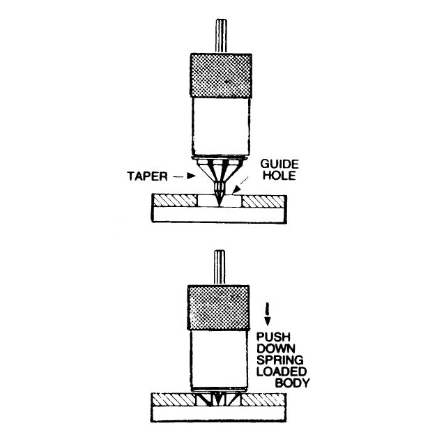 Econo Pic Hole Transfer Center Punch & Aligner - Precision Tool for Metalworking, Woodworking, and DIY Projects