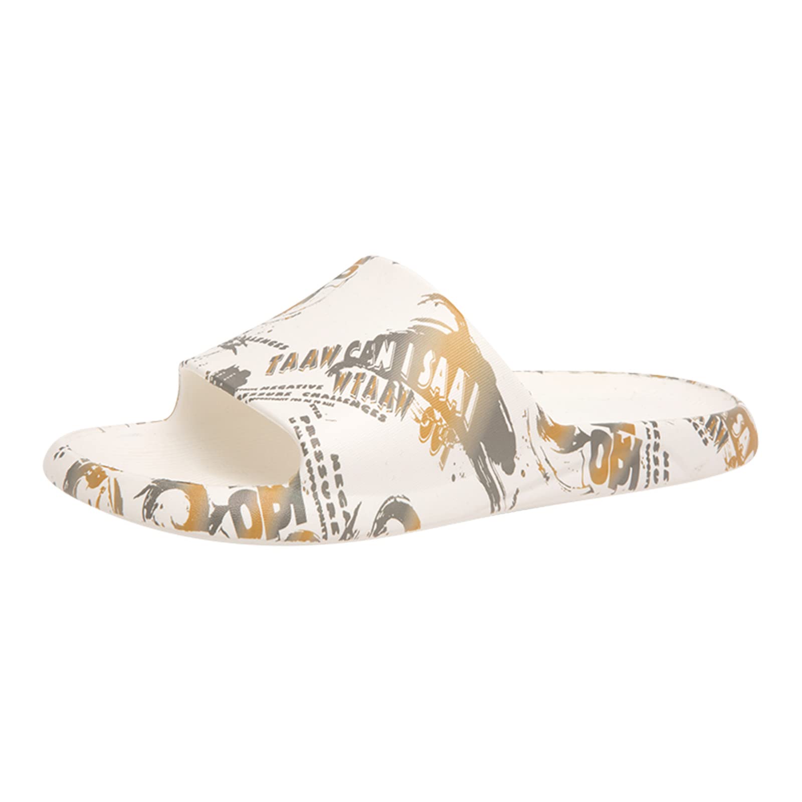 Non-Slip Rubber Sole Slippers for Women & Men - Comfortable Home & Ballet Flat House Shoes for Indoor Use - Perfect for Relaxing, Lounging & Spa Days