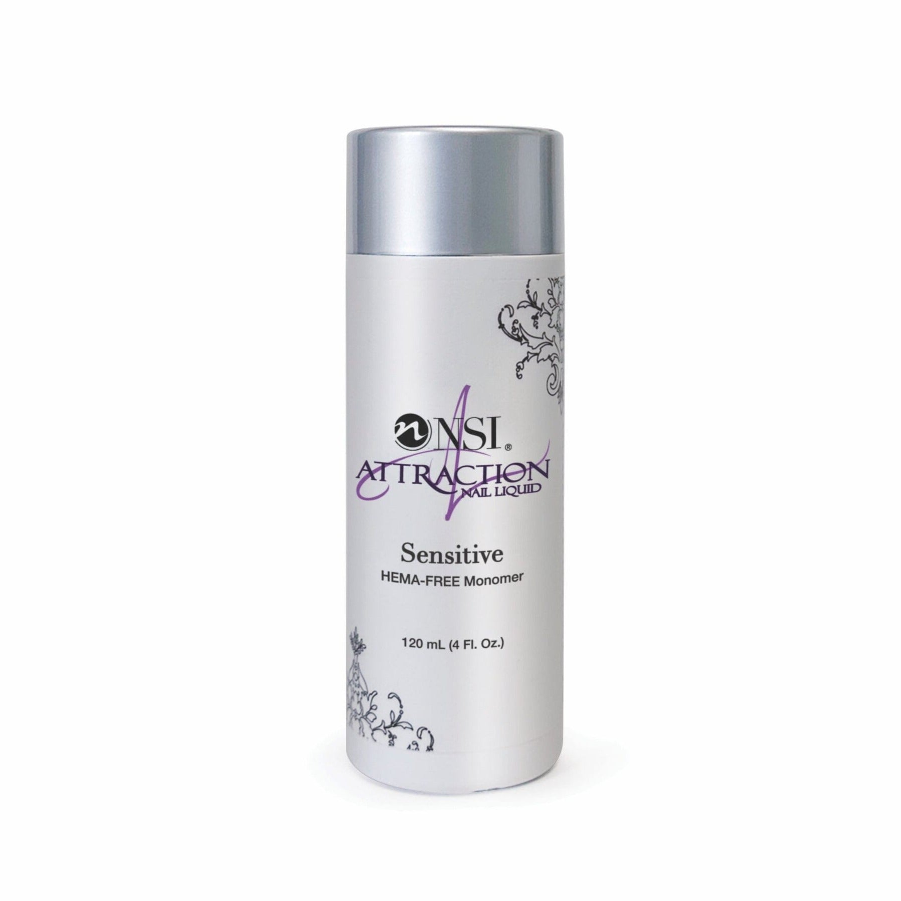 Professional HEMA-Free Acrylic Nail Liquid - NSI ATTRACTION for Strong & Long-Lasting Nails | Perfect for Salon, DIY Manicures & Nail Extensions