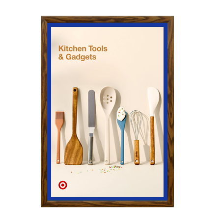 12x20 Designer Wood Snap Frames with 1