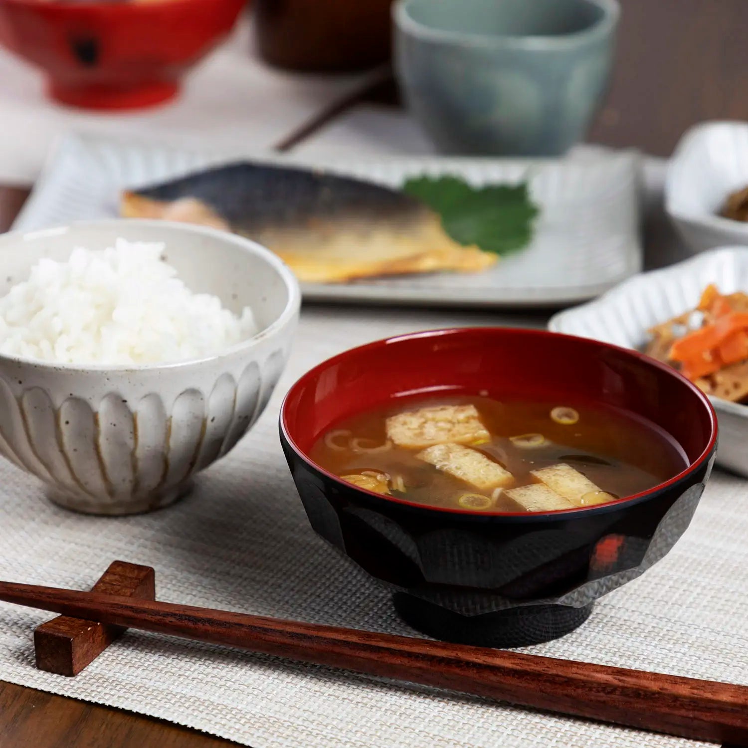 Premium Melamine Kikko Pattern Soup Bowl - 12cm (4.7