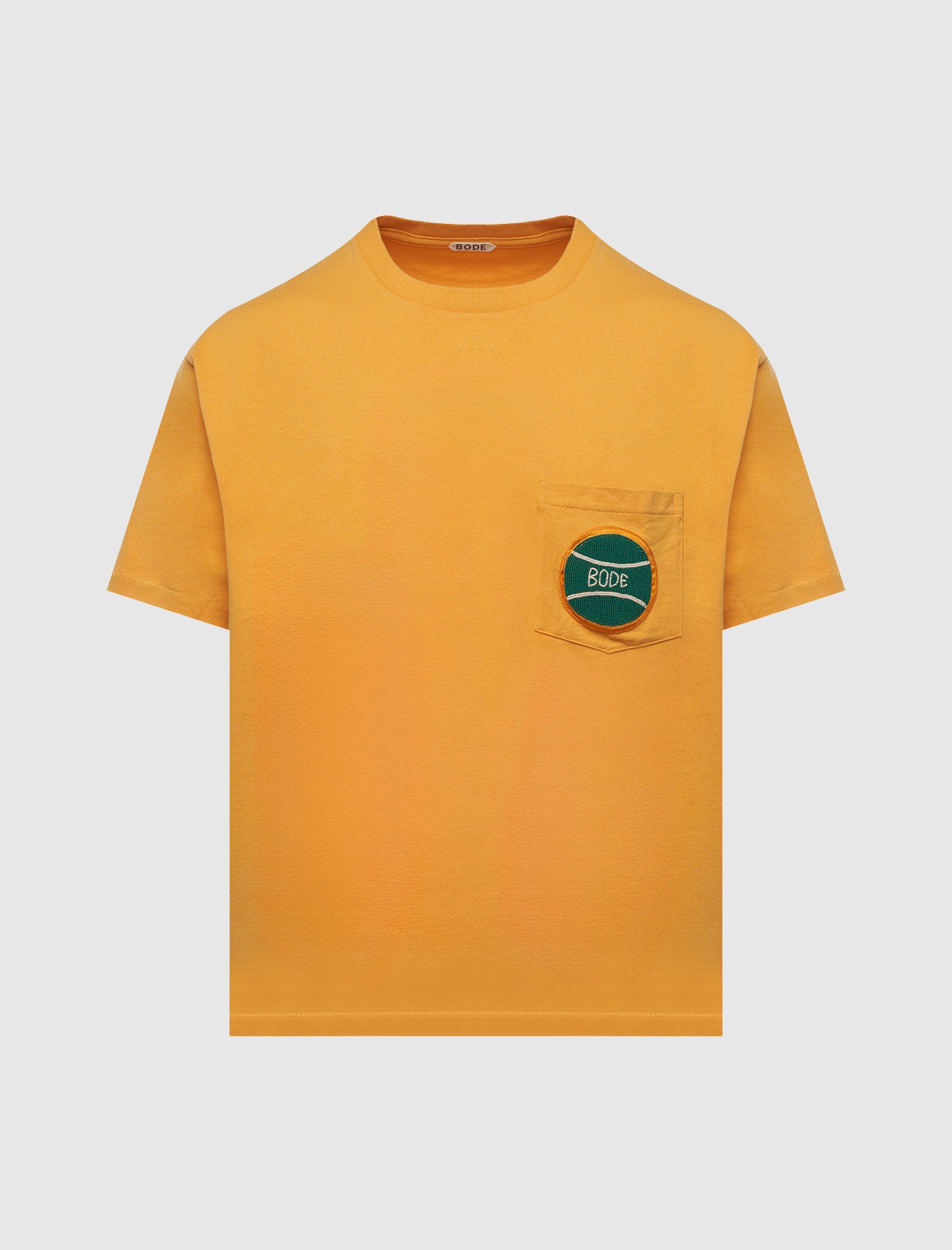 Bode New York Pocket Tee - Premium Cotton Short Sleeve T-Shirt for Men & Women - Casual Everyday Wear for Outings & Relaxation