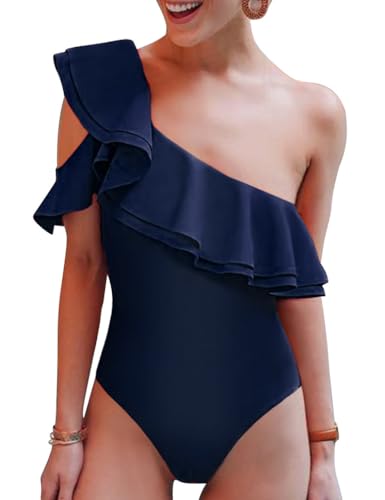Double Flounce Navy