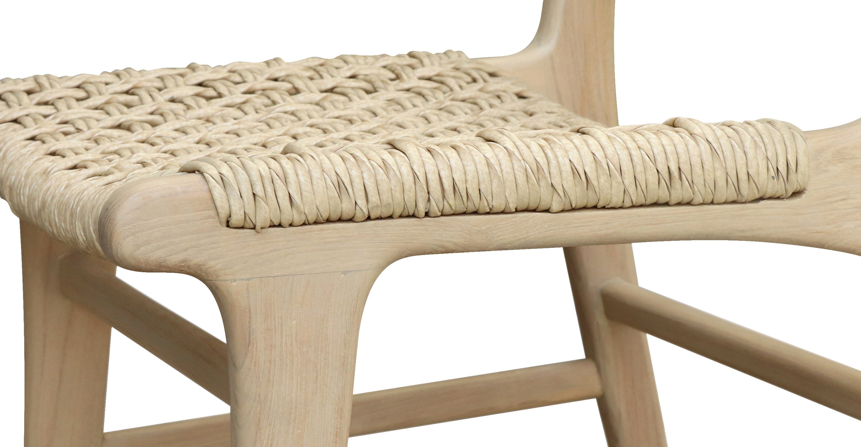 Modern Indoor/Outdoor Dining Chair - Lightweight, Durable & Weather-Resistant for Patio, Garden, Restaurant & Home Use