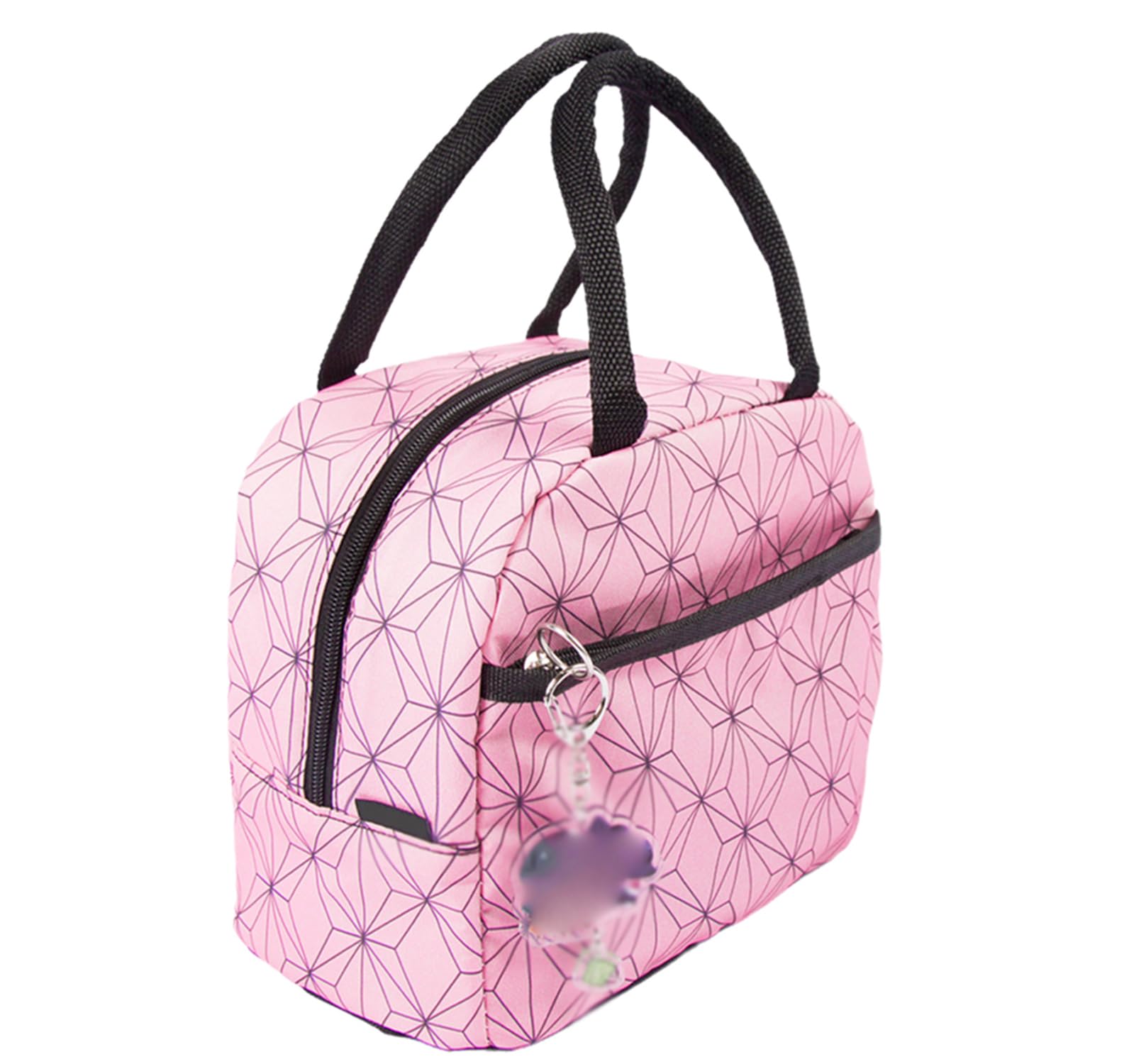 Maxer Japanese Anime Insulated Lunch Bag for Women & Kids - Cute Bento Box Holder for School, Work, Picnics & Outdoor Activities