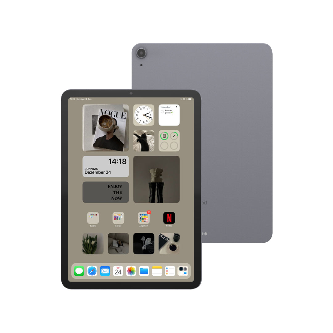 Apple iPad Air 4 (4th Generation) 10.9-inch Wi-Fi Tablet - A14 Bionic Chip, 64GB/256GB Storage, Liquid Retina Display - Perfect for Work, Study & Entertainment