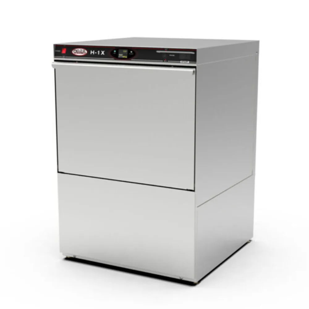 CMA H 1X High Temperature Commercial Undercounter Glass Washer - 24 Racks/Hour Capacity - Ideal for Bars, Restaurants & Coffee Shops